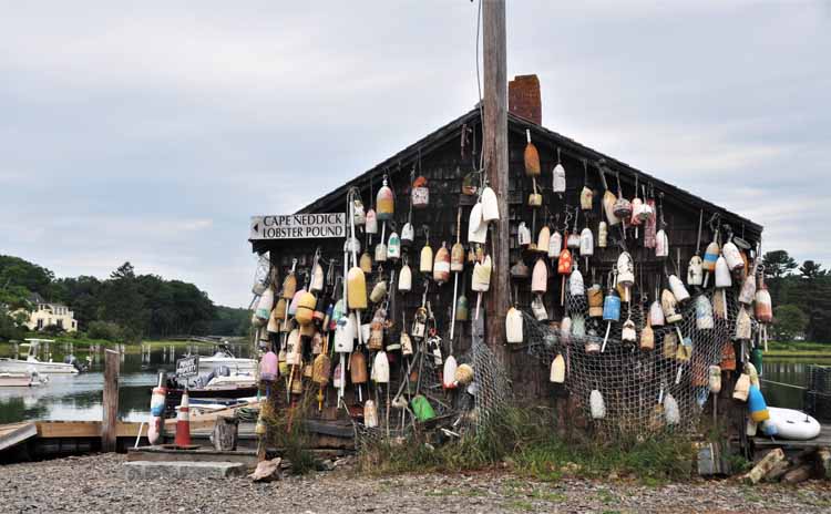 restaurant with buoys